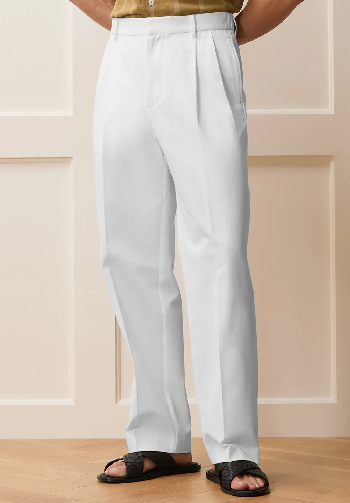 Men's white pants