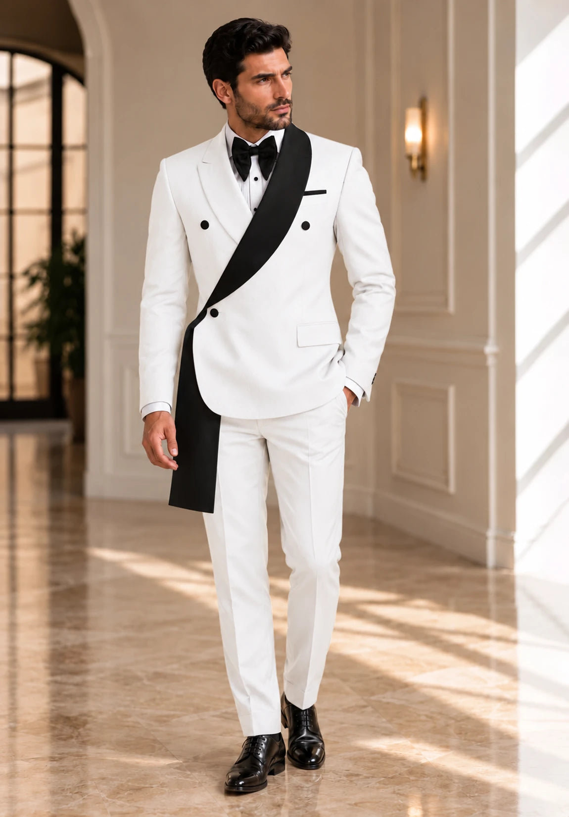 Men white Suit