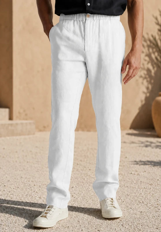 Men's white pants