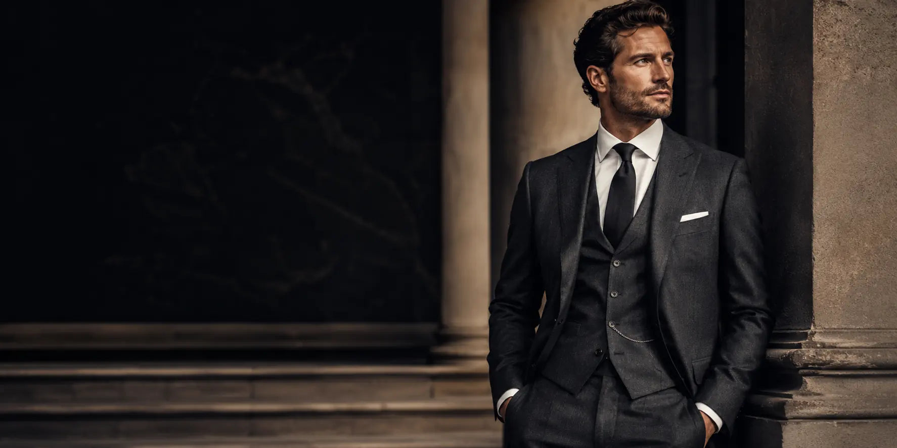 DRAHANCE tailored suit editorial
